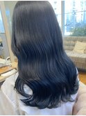 【Violet】ブリーチ無しネイビーブルージュ♪