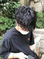 ルートエイチ 市川(Root H) コンマヘアアップバングツーブロックマッシュ束感【市川】