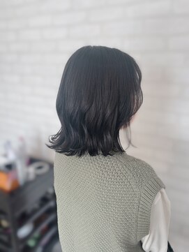 ヘアープロデュース ラピセット 松山(Lapset) 0代30代40代髪質改善カラーグレージュアッシエギョモリ