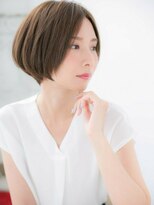 アルバハナレ 横浜(αlba HANARE) 関内/髪質改善/メルトカラー♪ひし形シルエット×前下がりボブa