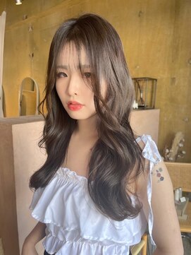 シー 岡崎(,SHE) 斜めバング/グレージュカラー/シルキーベージュ/東岡崎