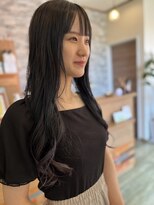 ヘアサロン イロドリ(hair salon irodori)&nbsp;ラベンダーで魅せるグラデーションロング