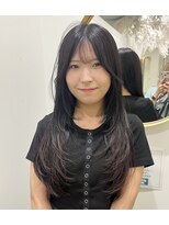 ロングレイヤー　レイヤーカット