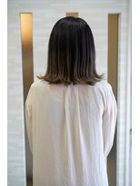 ムゥフ ヘアーアンドアイラッシュ(mouf hair&eyelash)&nbsp;裾カラー×オリージュ