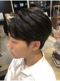 韓国人風センターパート