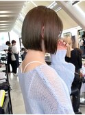◇前下がりボブ 縮毛矯正 表参道 髪質改善 ボブ ショート