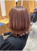  【イルミナカラーでつくる!!艶感ピンクベージュ♪】