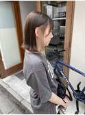 インナーカラー  ボブ 髪質改善 トリートメント 縮毛矯正
