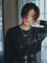 ルシードスタイル キューブ メンズ(LUCIDO STYLE Cube men's)&nbsp;前下がりニュアンスパーマ