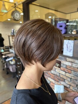 サバ ヘアー スペース(SABA hair space)の写真/360°カワイイ美フォルムを叶えてくれる☆あなたの魅力を引き出すショートヘアで理想のスタイルへ―。