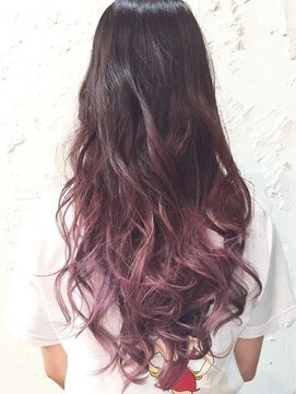 グロウ 大井町(grow) 《grow 大井町》ピンクパープルグラデーションロング