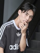 エムスラッシュ センター南(M.SLASH)&nbsp;センターパート/黒髪/ナチュラル/マッシュショート/センター南