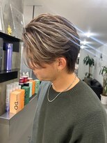 メンズサロン キング 梅田店(Men’s salon K!ng)&nbsp;波巻きツイストスパイラルパーマ/フェザーパーマ/眉毛/メンズ