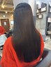 カット＋クレンジング＋カラー＋内部補修TR (5step)￥23600