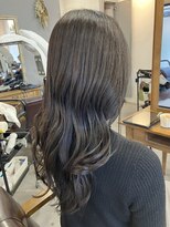 レイリー(LAiLy)&nbsp;ロング　波巻き　透明感オリーブ