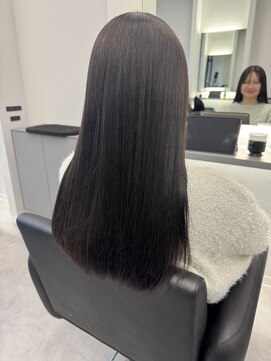 ナンバー 竪町(number+) 10代20代30代大人かわいい暗髪艶感ブルーブラック