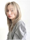 プラチナブロンド×ニュアンスレイヤー
