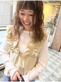 ミディアムパーマ