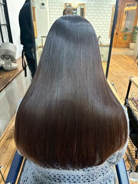 コミレ(COMILE) ロング縮毛矯正/髪質改善 酸性ストレート 髪質改善ストレート