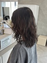 レヴィア(REVIA)&nbsp;ウェーブパーマミディアムナチュラルブラウン