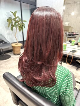 ネオ(neo.) チェリーレッド/髪質改善/ハイレイヤー/艶髪