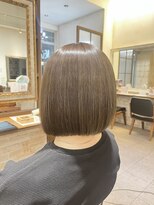 ネオリーブカップ 町田店(Neolive capu)&nbsp;ボブ×オリーブグレージュカラー/髪質改善カラー【町田駅】