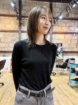 ディレクト(Direct) ショートボブハイライトレイヤーカットヘアセット/鹿児島/天文館