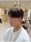 韓国ナチュラルシースルーコンマバング