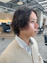ラヴィズムバイフィフス 長岡古正寺店 長岡駅(LUVISM by fifth) 長岡シャドウパーマ緩めスパイラルパーマ波巻きパーマッシュ30代