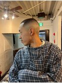 MEN’S HAIR/サーフカール/刈り上げセンターパート/心斎橋
