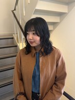 ユッカ 梅田(YUCCA) 【 YUCCA 】大人可愛い/地毛風ブラック/パーマ
