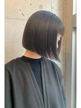 トイロ 横浜(Toiro) タッセルボブワンレンボブ切りぱなしボブ韓国ボブ