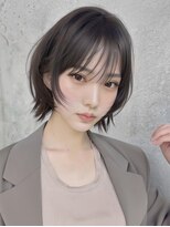 ヴェイン 渋谷(vain)&nbsp;フェイスレイヤーくびれボブ20代ヘア渋谷