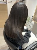 ミルクティーブロンド/ダークブルー/デジタルパーマ/戸塚