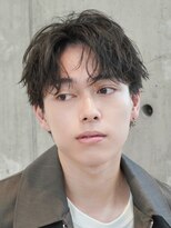 フィフス 大分(fifth)&nbsp;大分シャドウパーマメンズカットラウンドマッシュツーブロック