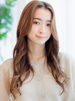 タヤ 駒沢店(taya)&nbsp;韓国風ロングレイヤー × ミルクティーベージュ