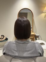 エム 門司店(EMU) 艶髪ナチュラルボブ