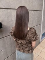 プラン(plan)&nbsp;透明感ブラウン×艶ロング