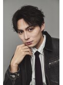 men's/メンズ/ブルーブラック/フェザーパーマ/サーフカール/池袋