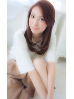 アンジュ ヘアー(Ange hair)&nbsp;大人かわいい　エフォートレス風　ワンカールスタイル