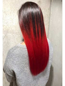 クオン(Cuon) アメイジングレッド×グラデーションカラー  ［Cuon］［伊丹］