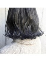 アコット(Acotto.)&nbsp;アッシュブラック ネイビー インナーカラー