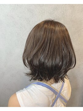 ヘアサロンエム 大宮東口(HAIR SALON M) 外ハネボブ/アッシユブラウン/ネオウルフ/デザインカラー