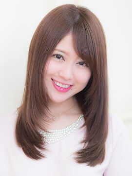 オーブ ヘアー ブランコ 久米川店(AUBE HAIR Blanco) 透明感◎愛されセミロング