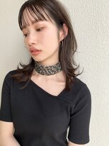 モリオ フロム ロンドン サッポロファクトリー店(morio FROM LONDON)&nbsp;【morio札幌】大人かわいいシースルーバングレイヤーミディ