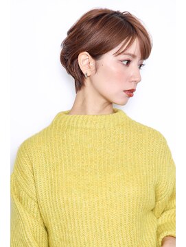 ボンダイ ルーム(bondi room) 大人可愛い20代30代40代小顔ワンサイドショート丸み前下がり