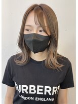 アイリー 名古屋(A/LEE)&nbsp;ケアブリーチ×グレージュカラー