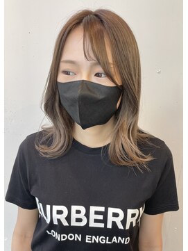 アイリー 名古屋(A/LEE) ケアブリーチ×グレージュカラー