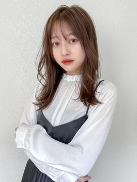 オーブ ヘアー マーク 宮古島店(AUBE HAIR marc) 20代・30代_顔周りレイヤー