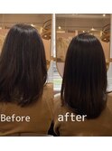 髪質改善カラー